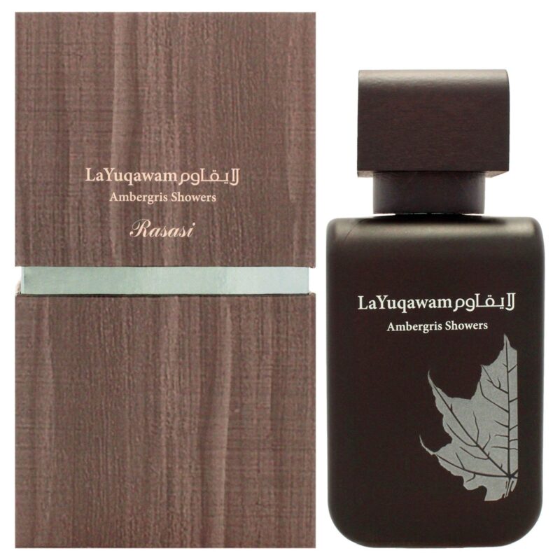 Rasasi La Yuqawam Ambergris Showers for Unisex 2.53 oz EDP Spray