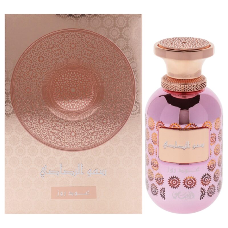 Rasasi Somow Al Rasasi Lamaan Collection Oud Rose for Women 3.38 oz EDP Spray