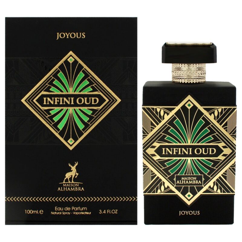 Maison Alhambra Infini - Oud Joyous for Unisex 3.4 oz EDP Spray Eau de Parfum