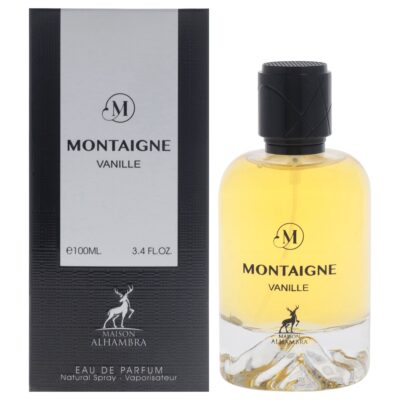 Maison Alhambra Montaigne Vanille for Unisex 3.4 oz EDP Spray Eau de Parfum