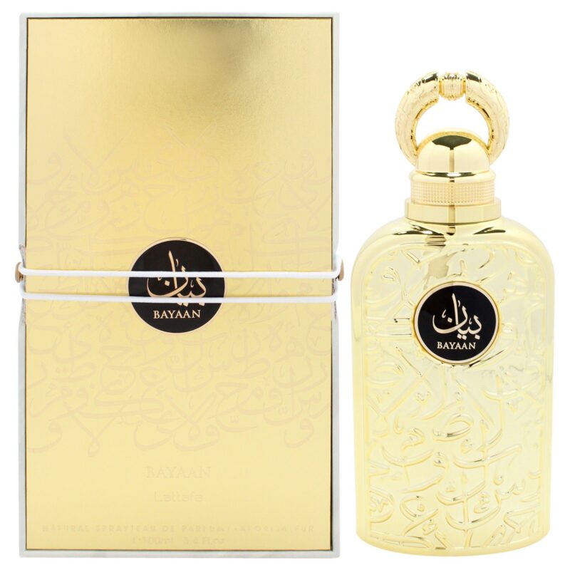 Lattafa Bayaan by Lattafa for Unisex 3.4 oz EDP Spray Eau de Parfum