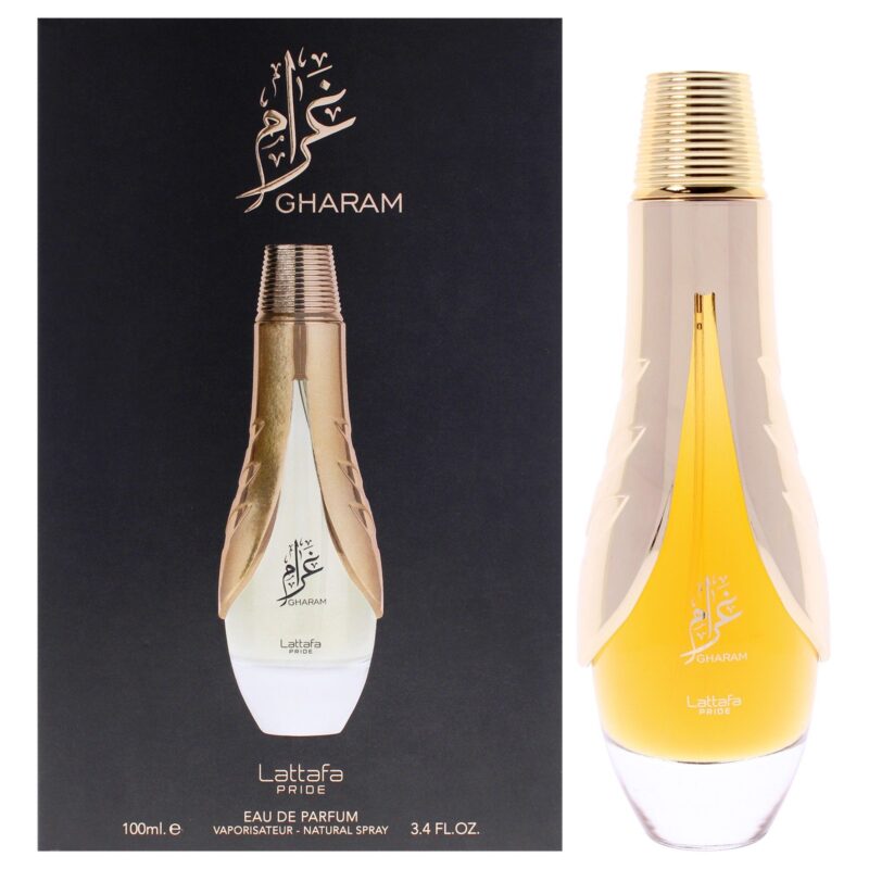 Lattafa Pride - Gharam by Lattafa for Women 3.4 oz EDP Spray Eau de Parfum
