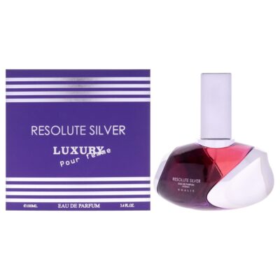 Khalis Luxury Collection - Resolute Silver by Khalis for Women 3.4 oz EDP Spray