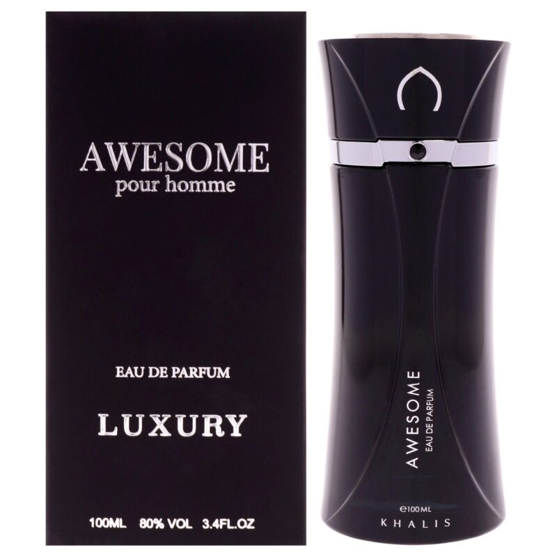 Khalis Luxury Collection - Awesome by Khalis for Men 3.4 oz EDP Spray