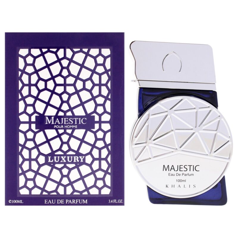 Khalis Luxury Collection Majestic by Khalis for Men 3.4 oz EDP Spray