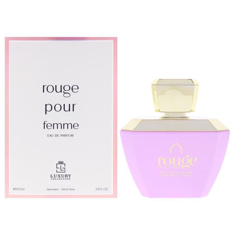 Khalis Luxury Collection Rouge by Khalis for Women 3.4 oz EDP Spray Eau de Parfum