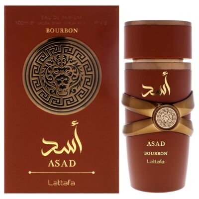 Lattafa Asad - Bourbon by Lattafa for Unisex 3.4 oz EDP Spray Eau de Parfum