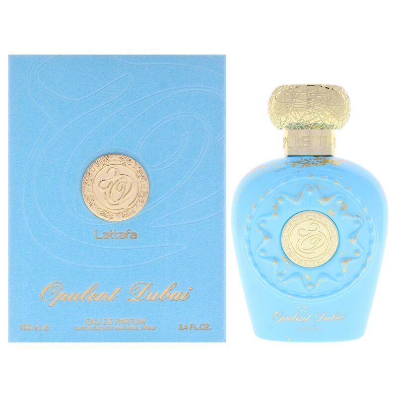 Lattafa Opulent Dubai by Lattafa for Unisex 3.4 oz EDP Spray Eau de Parfum