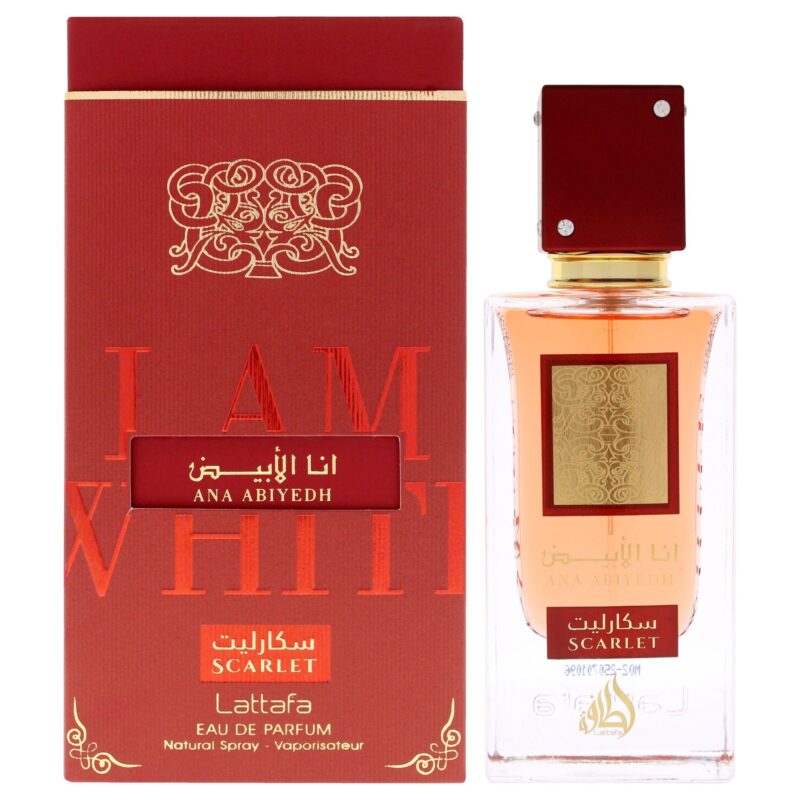 Lattafa Ana Abiyedh - Scarlet by Lattafa for Unisex 2 oz EDP Spray