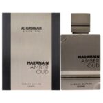 Al Haramain Amber Oud - Carbon Edition by Al Haramain for Men 3.4 oz EDP Spray