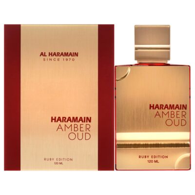 Al Haramain Amber Oud - Ruby Edition for Unisex 4 oz EDP Spray