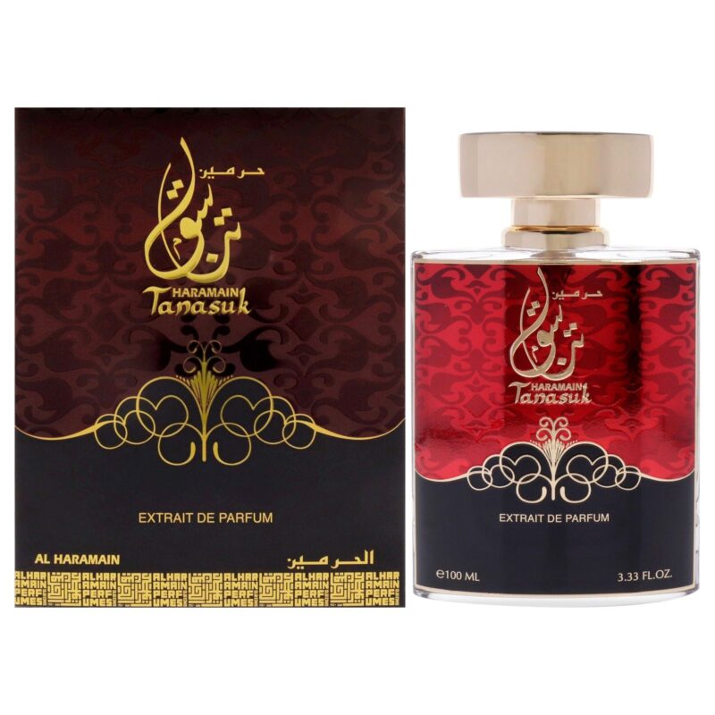 Al Haramain Tanasuk by Al Haramain for Unisex 3.33 oz Extrait De Parfum Spray