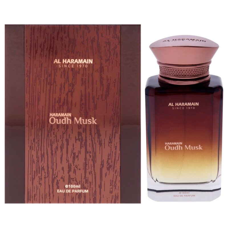 Al Haramain Oudh - Musk for Unisex 3.33 oz Eau de Parfum Spray