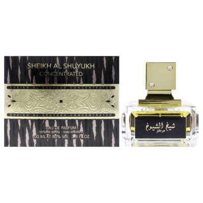 Lattafa Sheikh Al Shuyukh Concentrated for Unisex 3.4 oz EDP Spray