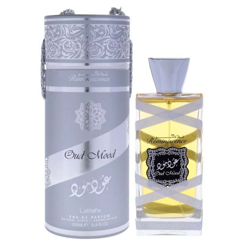Lattafa Oud Mood Reminiscence by Lattafa for Men 3.4 oz EDP Spray