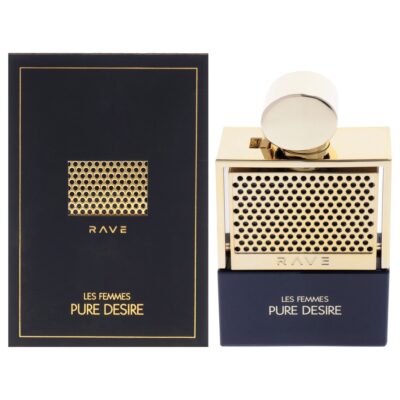 Lattafa Rave Pure Desire Gold by Lattafa for Women 3.4 oz EDP Spray