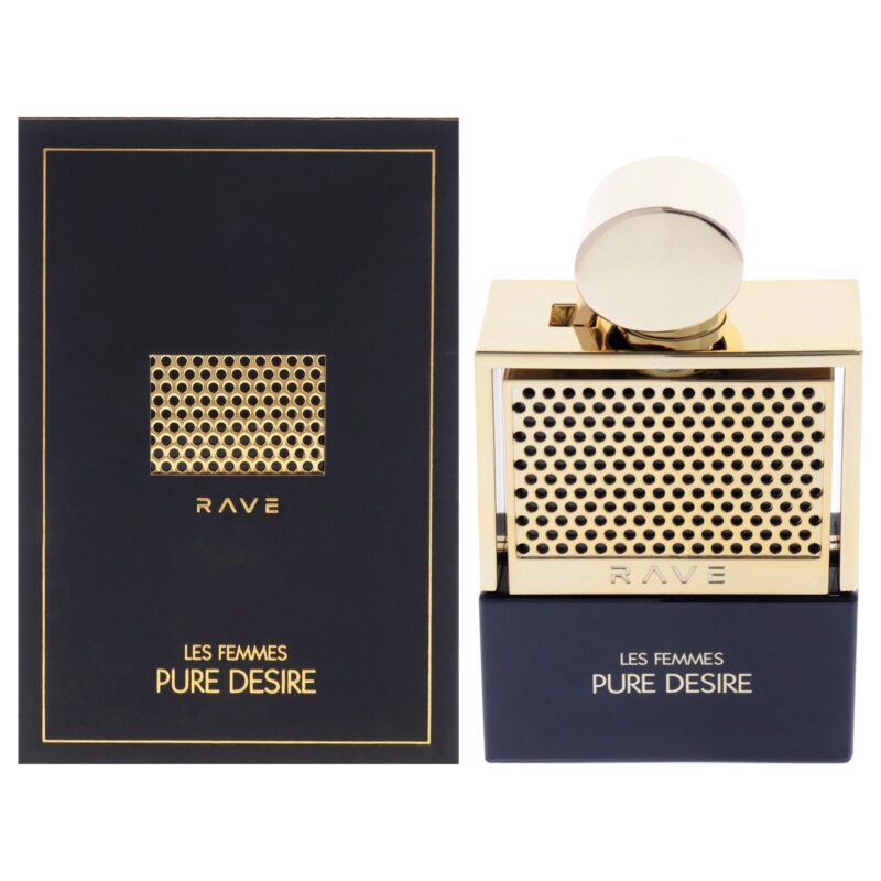 Lattafa Rave Pure Desire Gold by Lattafa for Women 3.4 oz EDP Spray