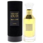 Lattafa Velvet Oud by Lattafa for Unisex 3.4 oz EDP Spray Eau de Parfum