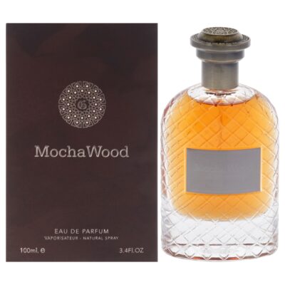 Fragrance World Mocha Wood for Unisex 3.4 oz Eau de Parfum Spray