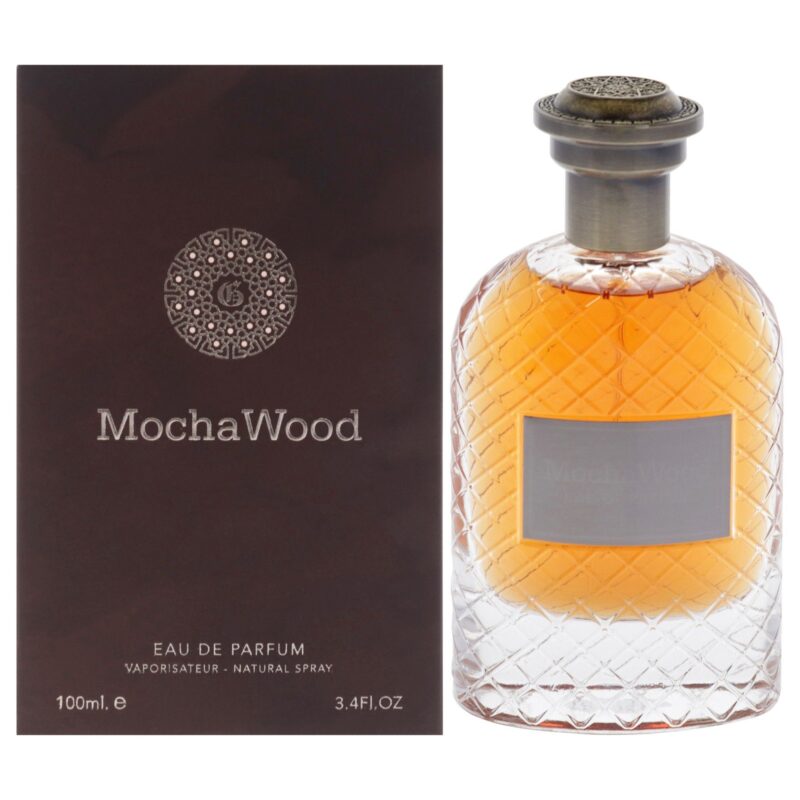 Fragrance World Mocha Wood for Unisex 3.4 oz Eau de Parfum Spray