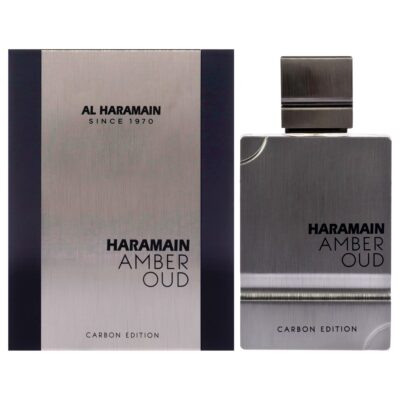 Al Haramain Amber Oud Carbon Edition for Men 2 oz Eau de Parfum Spray