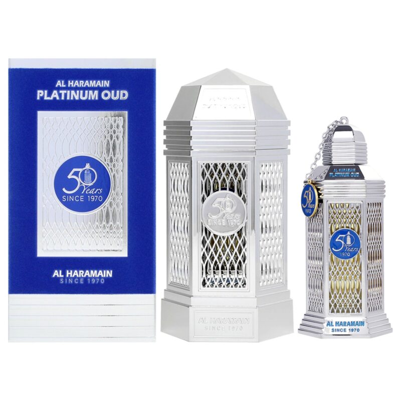 Al Haramain Platinum Oud by Al Haramain for Unisex 3.4 oz EDP Spray
