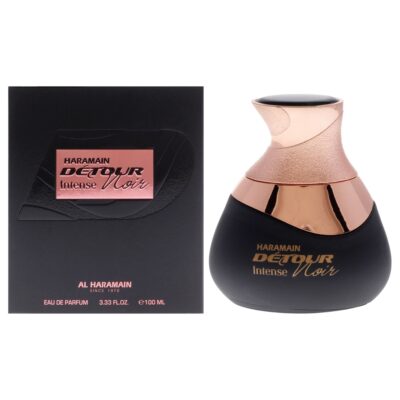 Al Haramain Detour Noir Intense for Unisex 3.33 oz EDP Spray Eau de Parfum