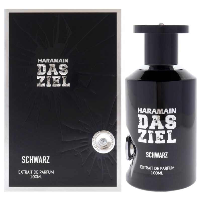 Al Haramain Das Ziel - Schwarz for Unisex 3.33 oz Extrait De Parfum Spray
