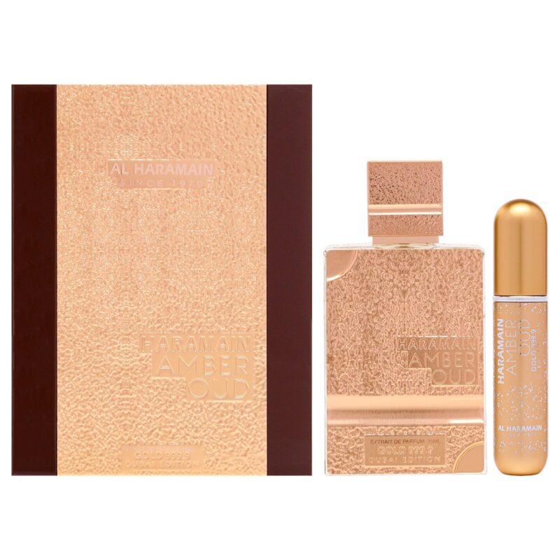Al Haramain Amber Oud Gold 999.9 Dubai Edition for Unisex 2.53 oz Extrait De Parfum Spray