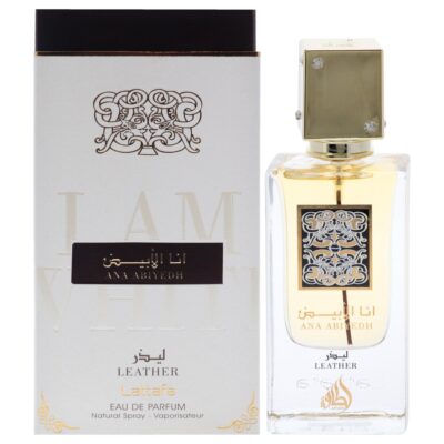 Lattafa Ana Abiyedh - Leather for Unisex 2.04 oz EDP Spray Eau de Parfum