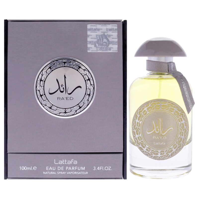 Lattafa Raed - Silver by Lattafa for Unisex 3.4 oz EDP Spray Eau de Parfum