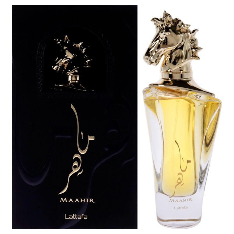 Lattafa Maahir by Lattafa for Unisex 3.4 oz EDP Spray Eau de Parfum