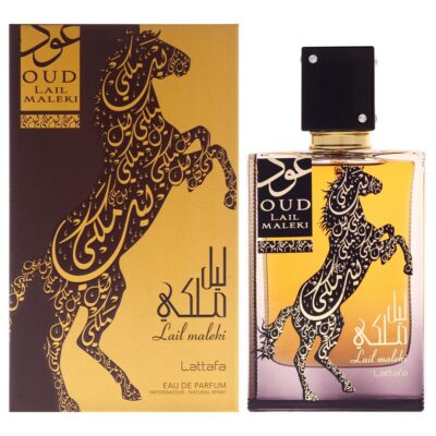 Lattafa Oud Lail Maleki for Men 3.4 oz EDP Spray Eau de Parfum