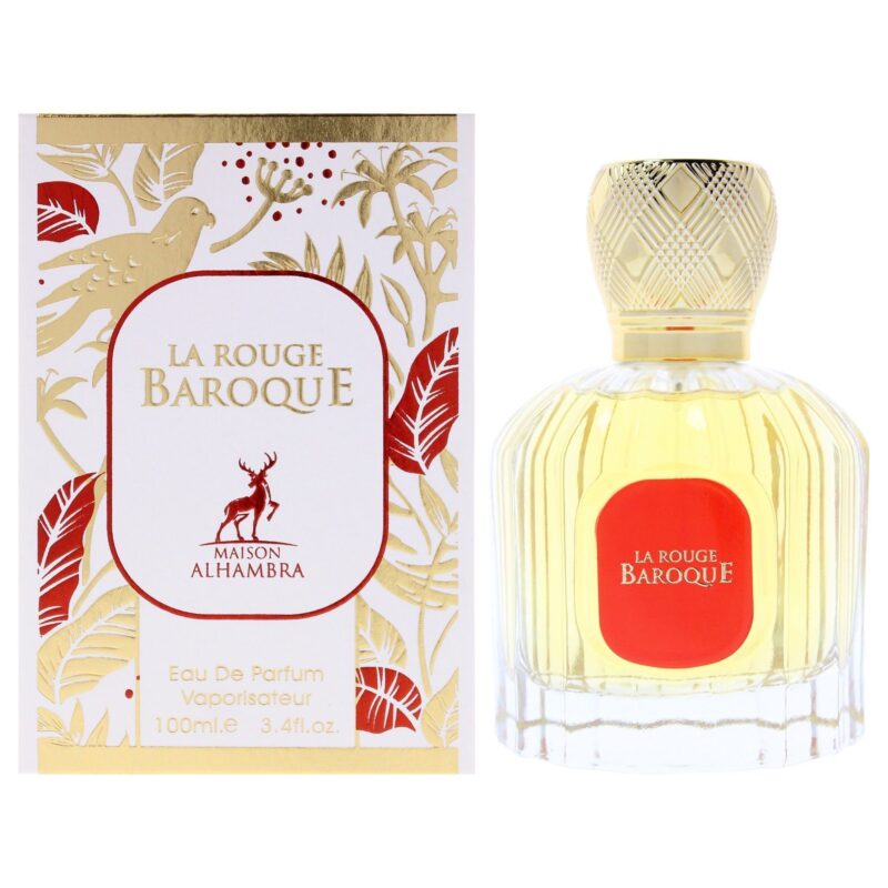 Maison Alhambra La Rouge Baroque for Unisex 3.4 oz EDP Spray Eau de Parfum