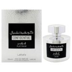 Lattafa Confidential - Platinum by Lattafa for Men 3.4 oz EDP Spray