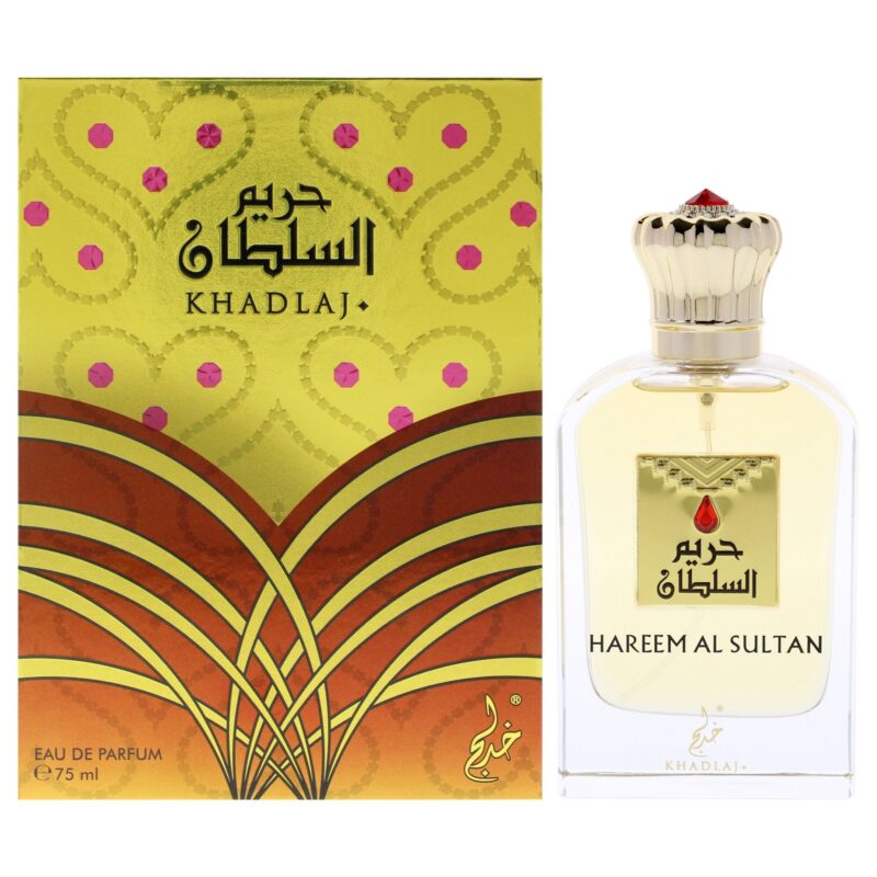 Khadlaj Hareem Al Sultan - Gold by Khadlaj for Women 2.5 oz EDP Spray