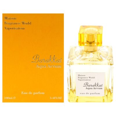 Fragrance World Maison Barakkat Aqua Aevum for Unisex 3.4 oz EDP Spray