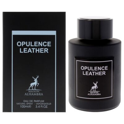 Maison Alhambra Opulence Leather for Men 3.4 oz Eau de Parfum Spray
