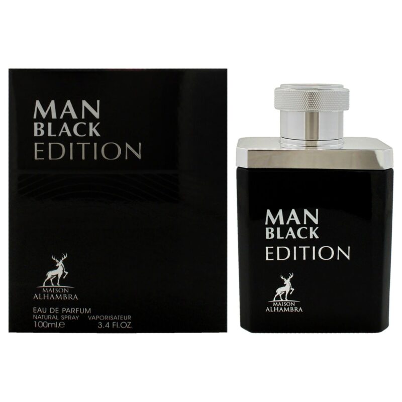 Maison Alhambra Black Edition for Men 3.4 oz EDP Spray Eau de Parfum