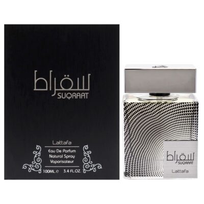 Lattafa Suqraat by Lattafa for Men - 3.4 oz EDP Spray Eau de Parfum