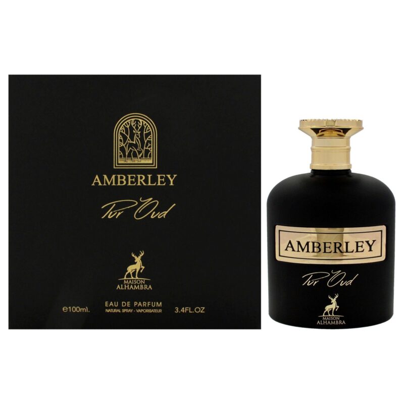 Maison Alhambra Amberley - Pur Oud for Unisex 3.4 oz EDP Spray Eau de Parfum