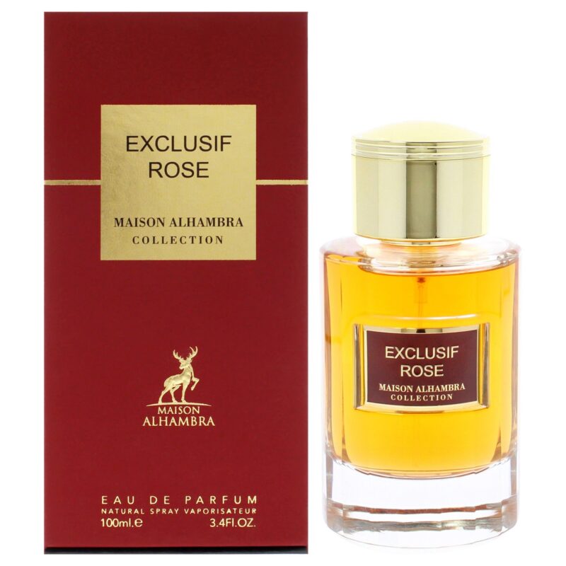 Maison Alhambra Exclusif - Rose for Women 3.4 oz EDP Spray Eau de Parfum