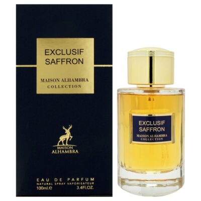 Maison Alhambra Exculsif - Saffron for Unisex 3.4 oz EDP Spray Eau de Parfum