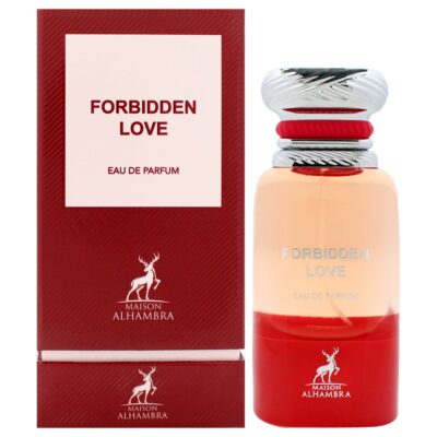 Maison Alhambra Forbidden Love for Men 2.7 oz EDP Spray Eau de Parfum