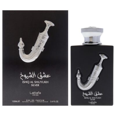 Lattafa Pride - Ishq Al Shuyukh Silver by Lattafa for Men 3.4 oz EDP Spray
