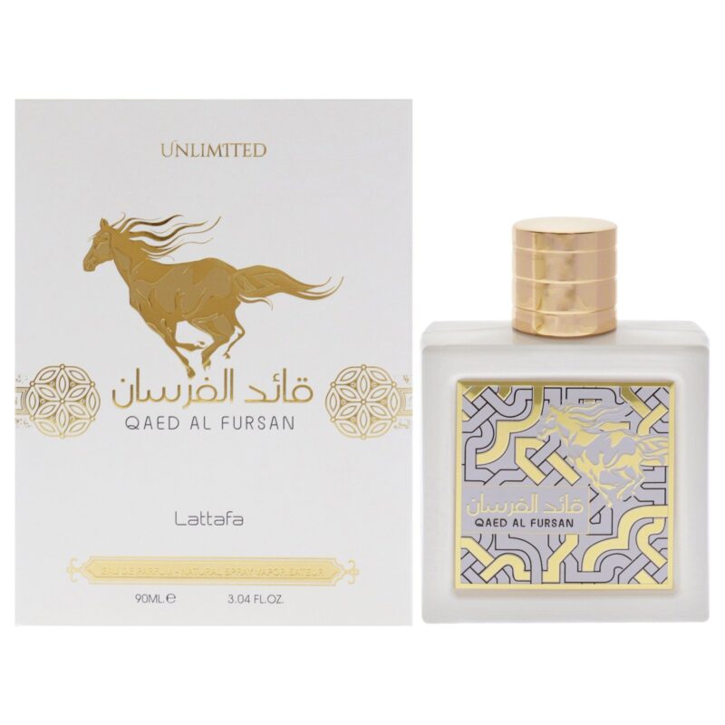 Lattafa Qaed Al Fursan Unlimited by Lattafa for Men 3.04 oz EDP Spray