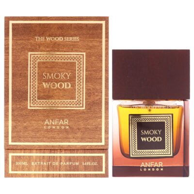 Anfar The Wood Series Smoky Wood for Men 3.4 oz Extrait De Parfum Spray