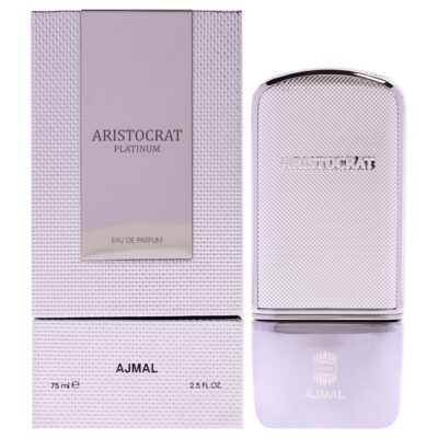 Ajmal Aristocrat - Platinum by Ajmal for Men 2.5 oz EDP Spray Eau de Parfum