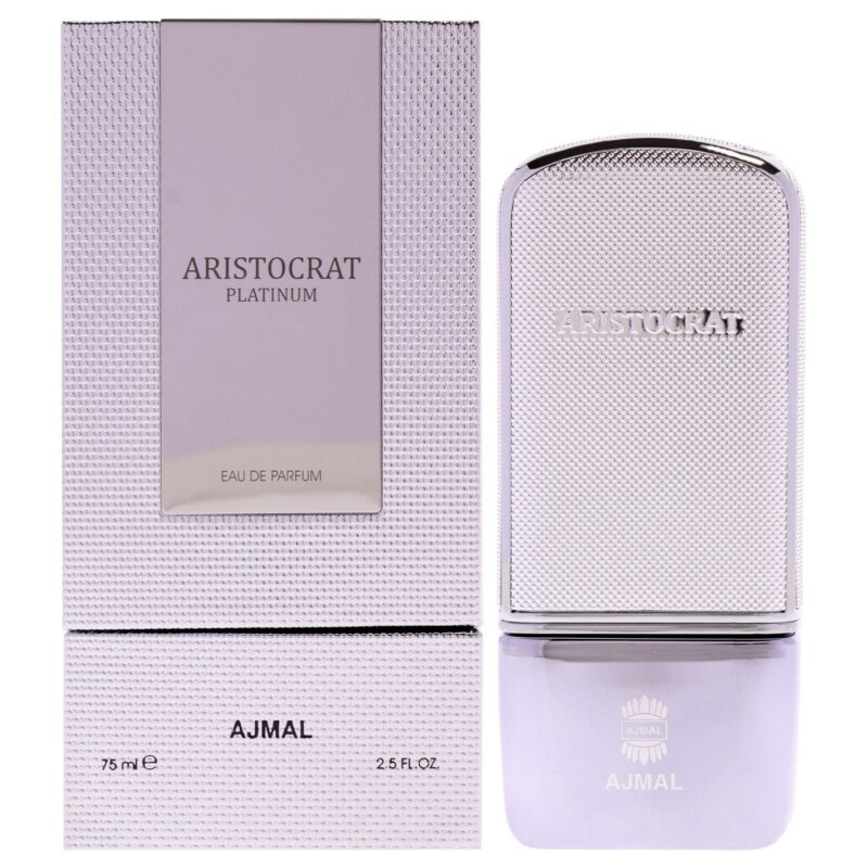 Ajmal Aristocrat - Platinum by Ajmal for Men 2.5 oz EDP Spray Eau de Parfum