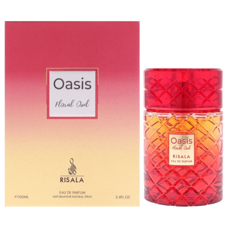 Risala Oasis - Floral Oud by Risala for Women 3.4 oz EDP Spray Eau de Parfum
